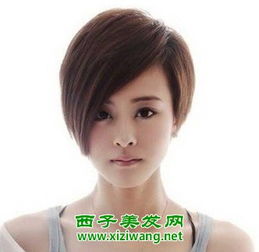 夏季女生清爽短发发型