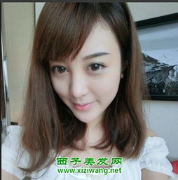 齐肩发不再尴尬 时髦齐肩发造型欣赏