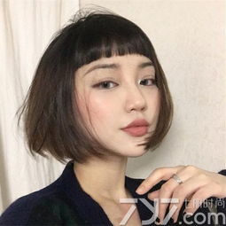 短发剪什么刘海好看,短发刘海,短发有刘海发型女生韩范