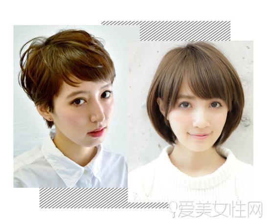 墙裂 推荐 适合头发少女生的短发发型