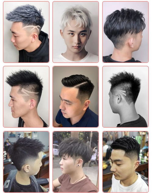 发型 100款中国男士的流行发型