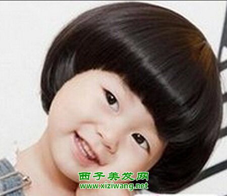 韩国女宝宝短发造型图片 超可爱超萌