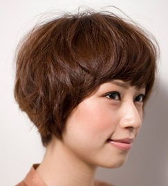 2012时尚蓬松女生短发发型 夏季清凉感十足的潮流发型