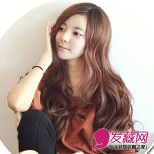 圆脸适合什么发型 修颜卷发适合圆脸 8 圆脸适合发型 发藏网 