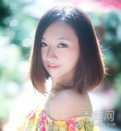 八款好看中短发发型 告别圆脸尴尬