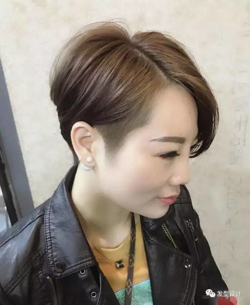 越来越多的女生剪超短发