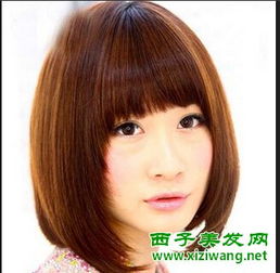 脸型上窄下宽的女生适合什么发型