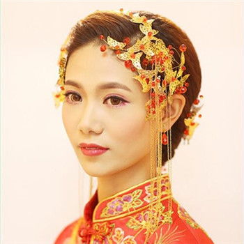 简单中式新娘发型 简约唯美的中式造型