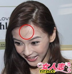 额头窄的明星发型设计 给额头窄的女生做参考