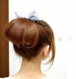 女生中长发型 非主流发型扎法