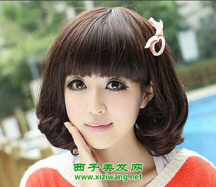 短发波波头怎么剪才能甜美动人