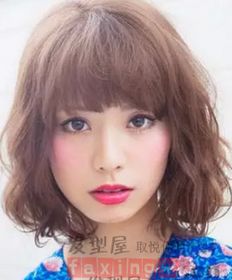 流行美短发图片