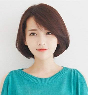 9款偏分中短发发型 秋冬尽显时尚女人味 