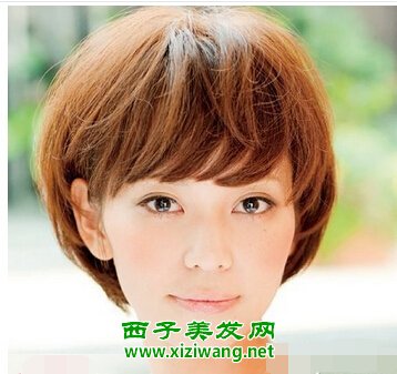 椭圆形脸适合什么短发型