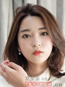 国字脸女生发型 简单修颜超百搭