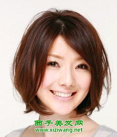 胖女生帅气短发发型,轻松变瘦