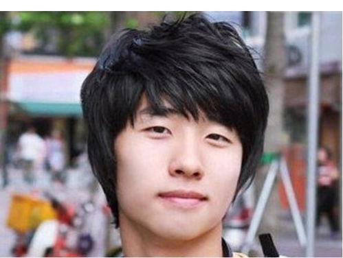 胖子男生短发发型图片 帅气的胖男短发如何扎