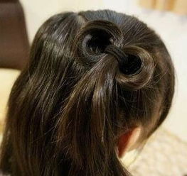 小女孩简易发型长发绑扎教法,儿童怎么编发好看
