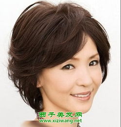 40岁女性好看又减龄发型图片 让妈妈们轻松变年轻