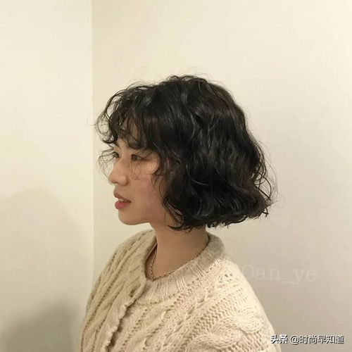 短发烫一烫瞬间变时尚,这几款短发烫发,真心好看