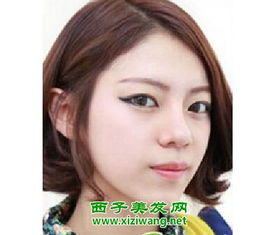 两颊低脸圆配什么发型？