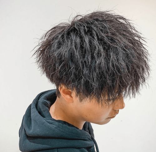 渣男锡纸烫发型推荐