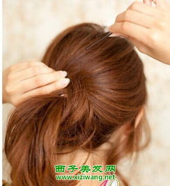 女生短发马尾怎么扎好看