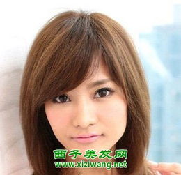 方脸适合什么发型 方脸女生好看发型图片