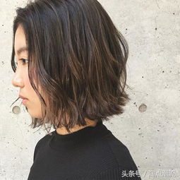 齐脖发,今年很流行的发型,还能有这么多 