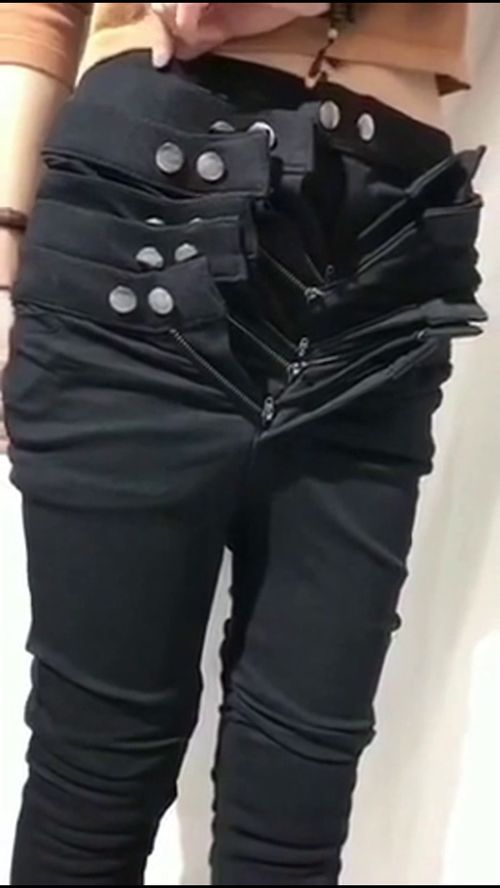 怕冷多穿件衣服看看一共穿了几条裤子